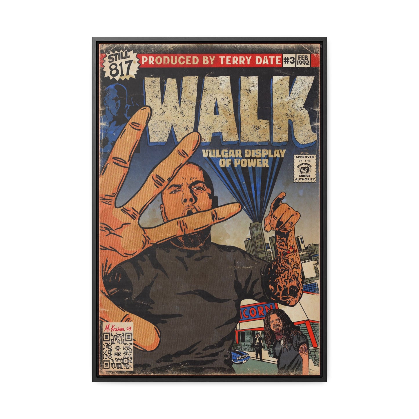 Pantera - Walk - Gallery Canvas Wraps, Vertical Frame