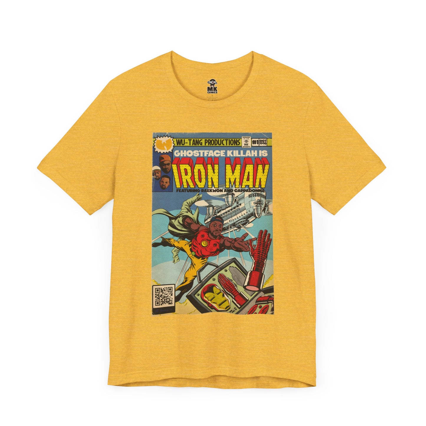 Ghostface - Iron Man - Unisex Jersey Short Sleeve Tee