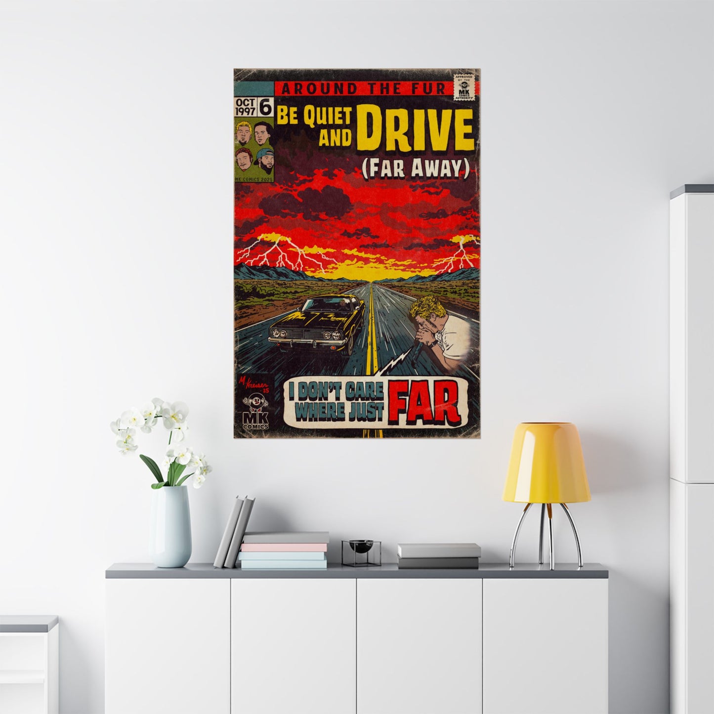 Be Quiet and Drive - Matte Vertical Posters