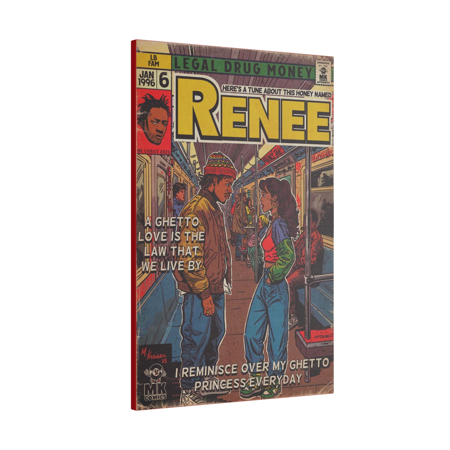 Lost Boyz - Renee - Matte Canvas, Stretched, 0.75" (Multi-Size)