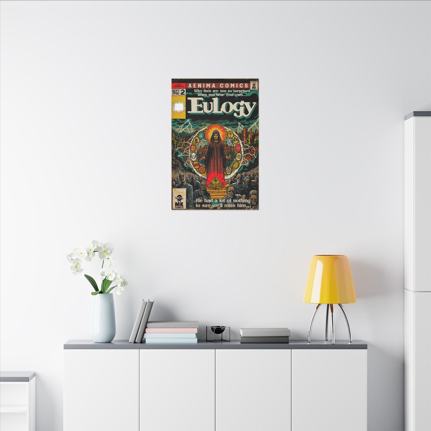 Eulogy - Matte Canvas, Stretched, 0.75" (Multi-Size)