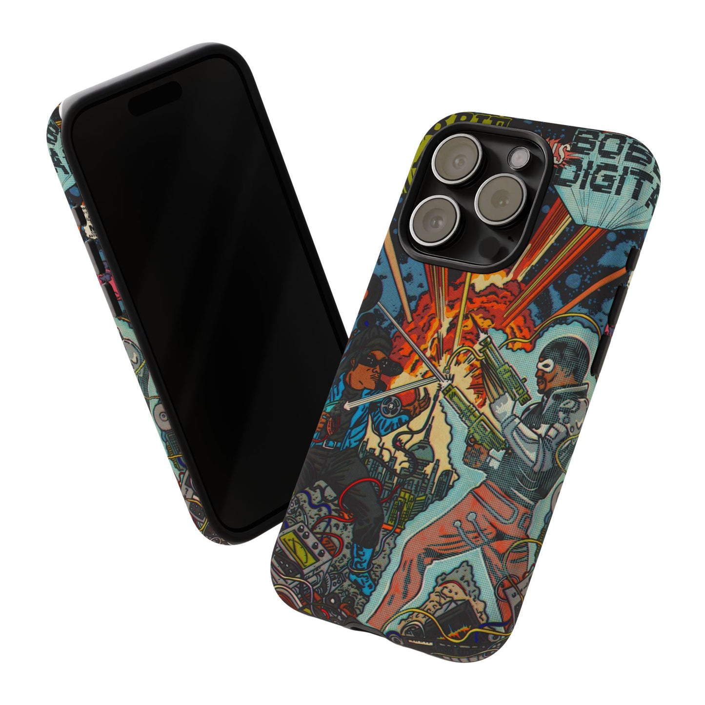Analog vs. Digital - Tough Phone Cases