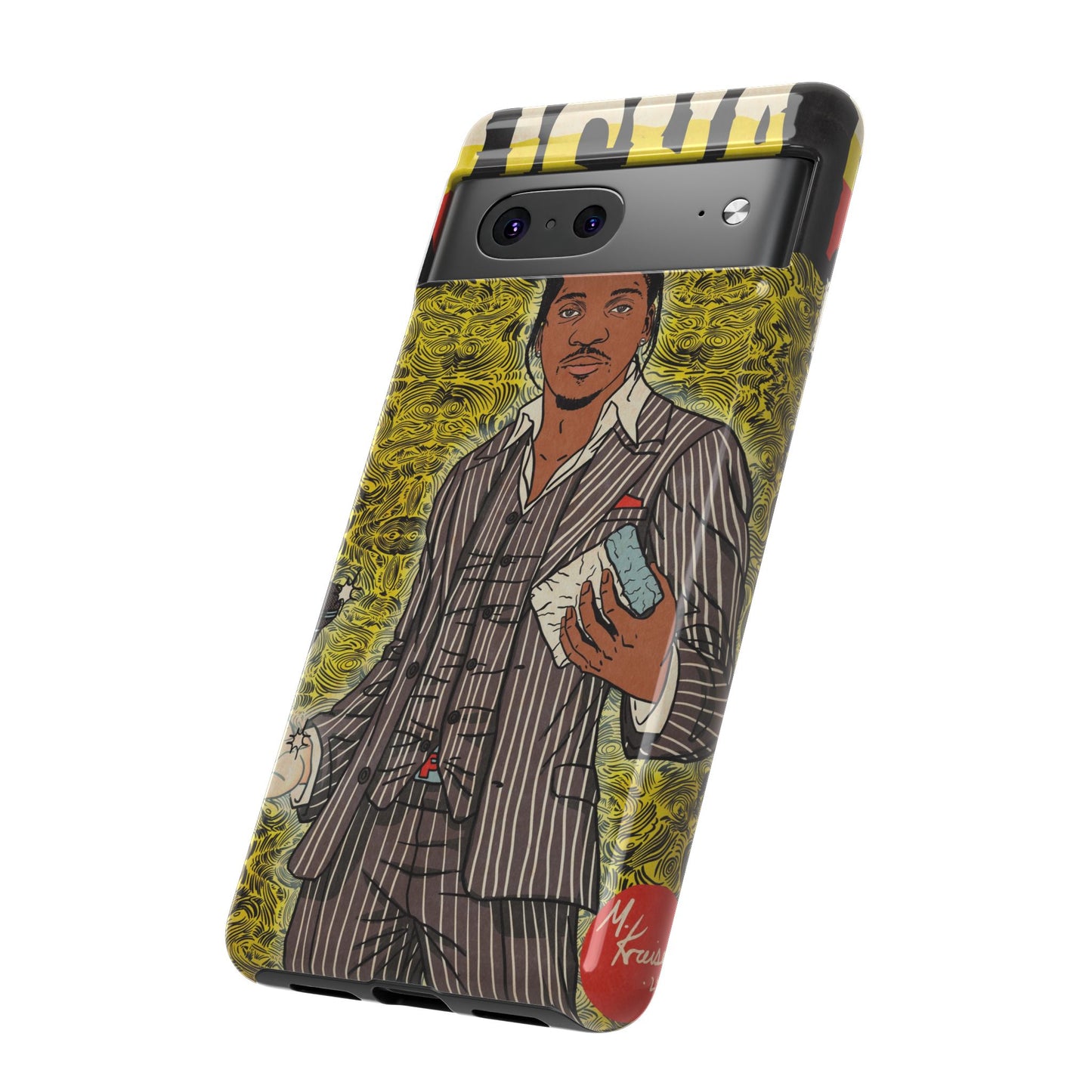 Pusha T - Comic Book Art - Tough Phone Cases