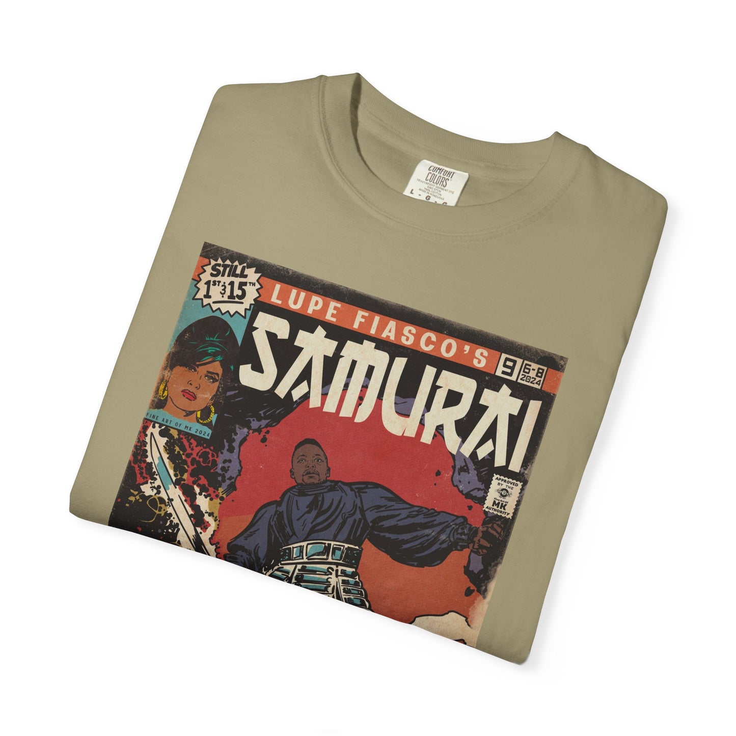 Lupe Fiasco - Samurai - Unisex Comfort Colors T-shirt
