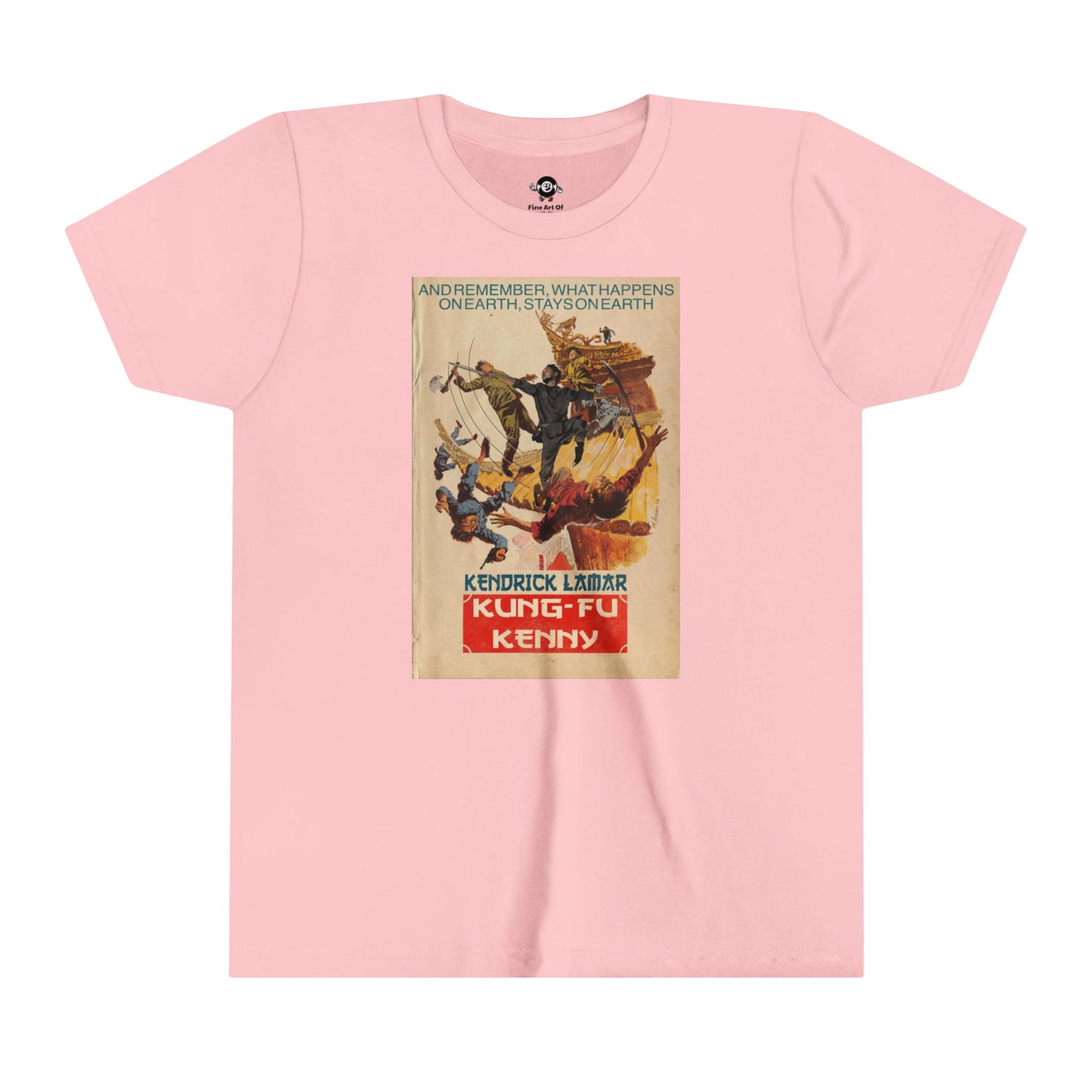 KIDS - Kendrick Lamar- Kung Fu Kenny - Youth Short Sleeve Tee