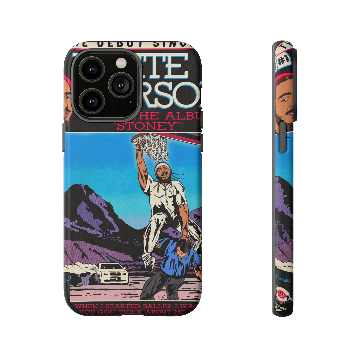 Post Malone - White Iverson - Tough Phone Cases
