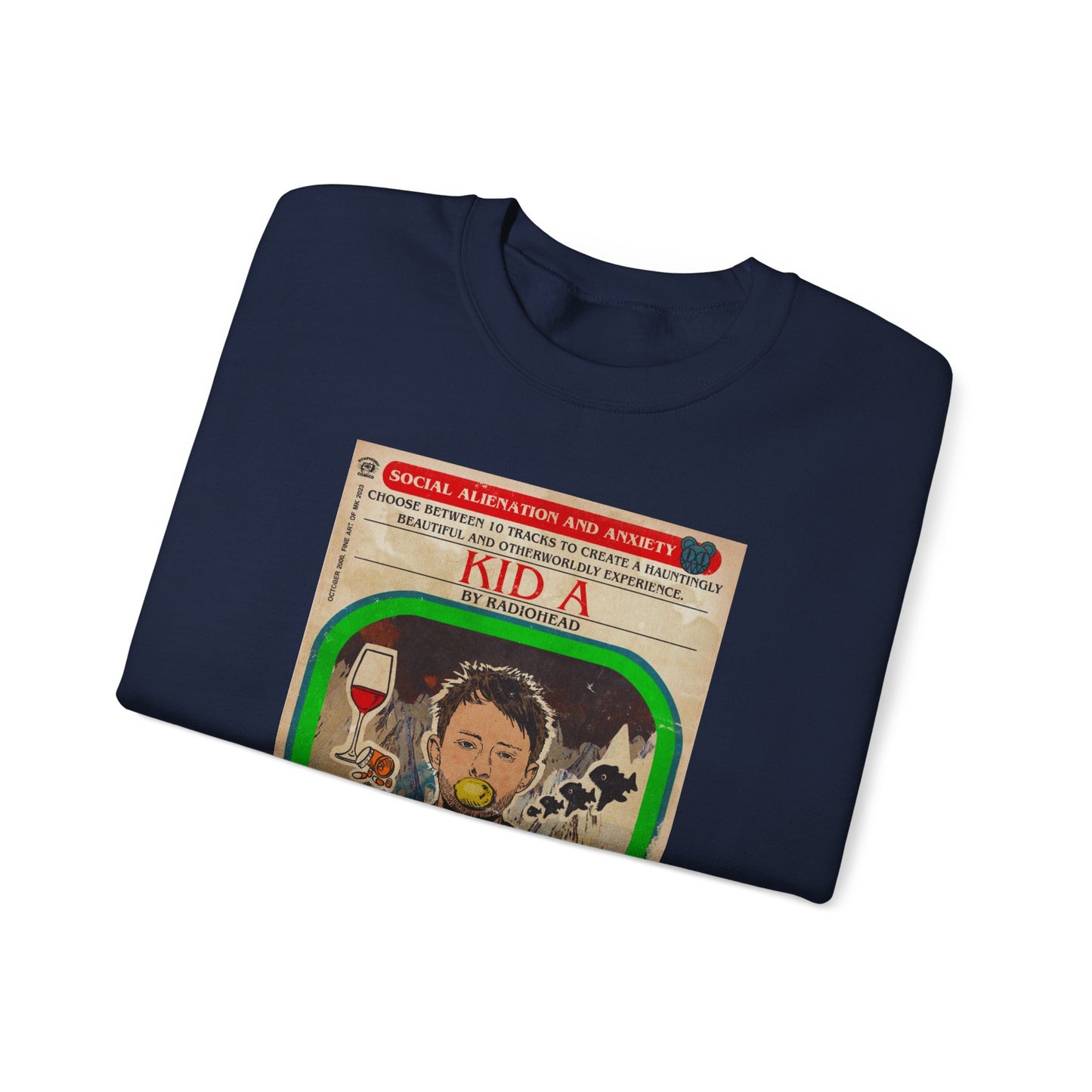 Kid A - Unisex Heavy Blend™ Crewneck Sweatshirt