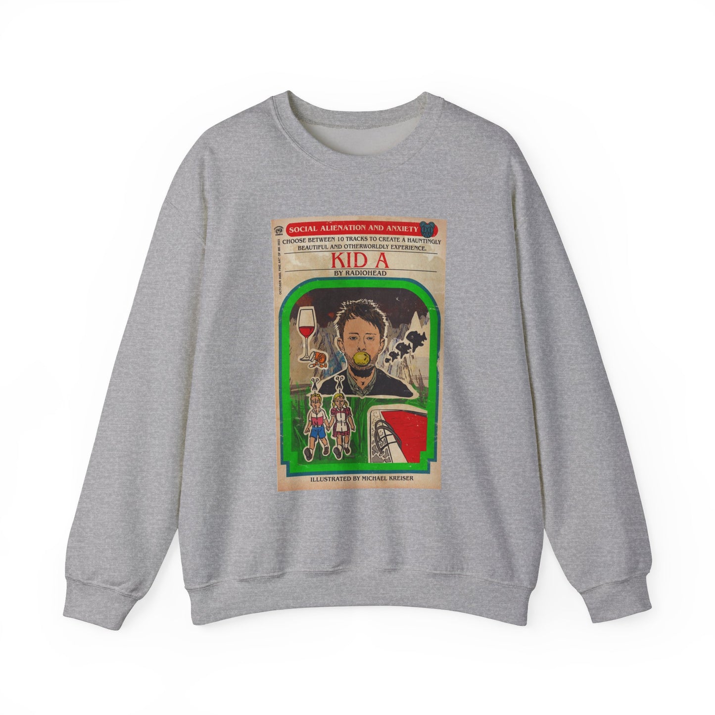 Kid A - Unisex Heavy Blend™ Crewneck Sweatshirt