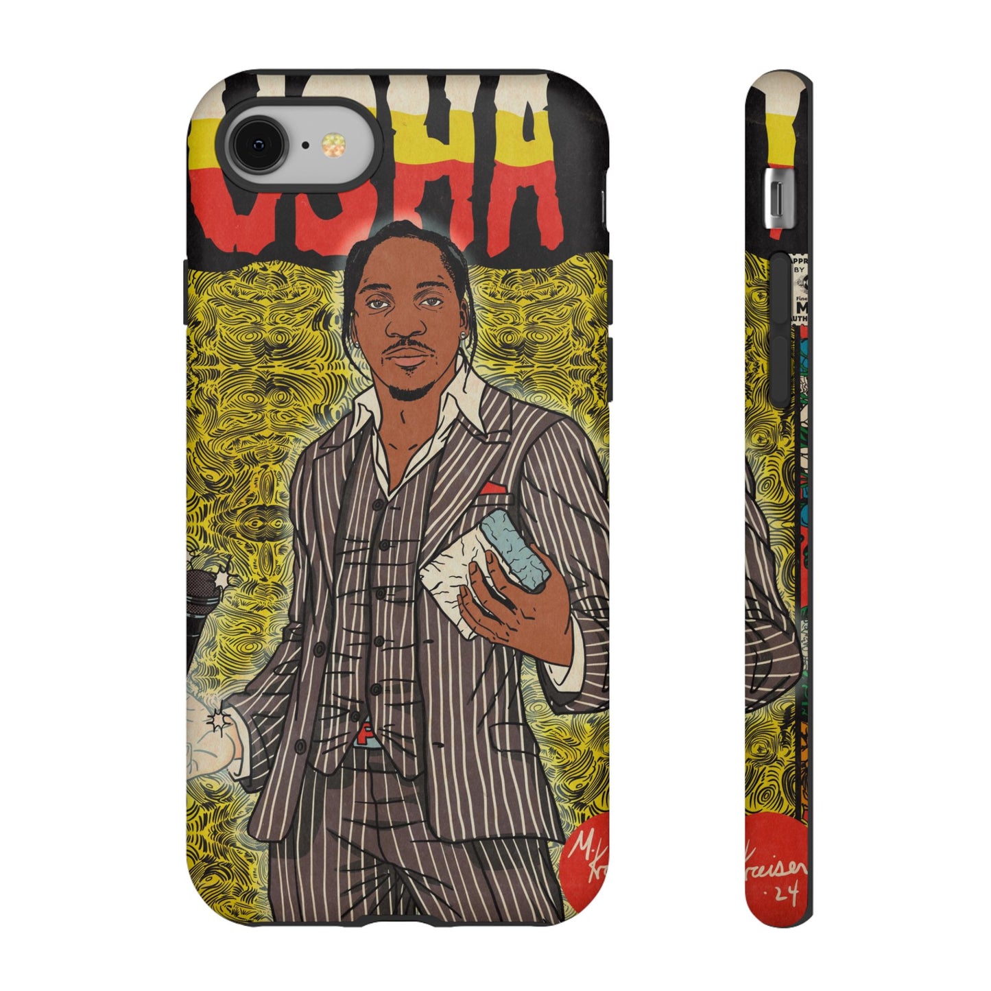Pusha T - Comic Book Art - Tough Phone Cases