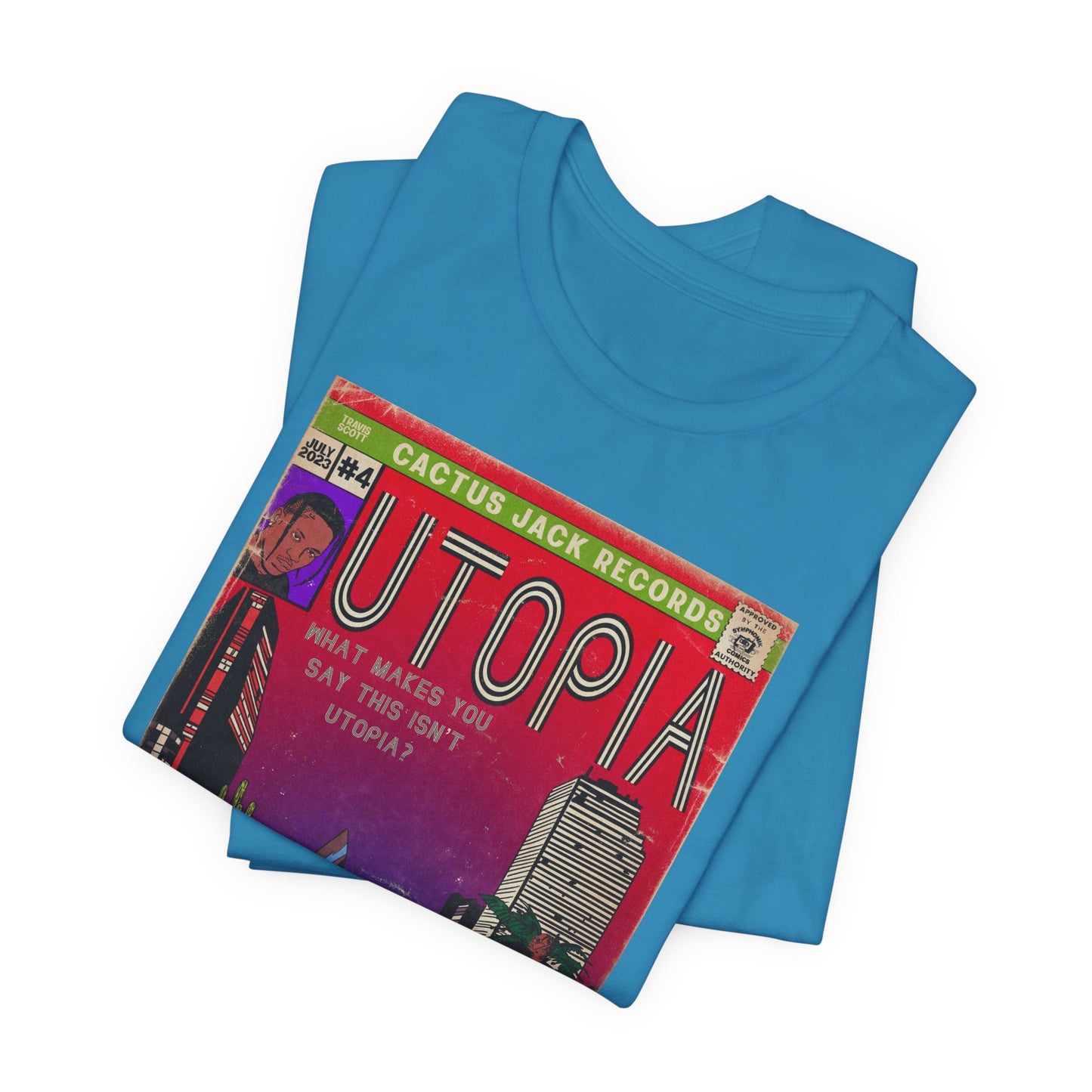 Travis Scott - Utopia - Unisex Jersey Short Sleeve Tee