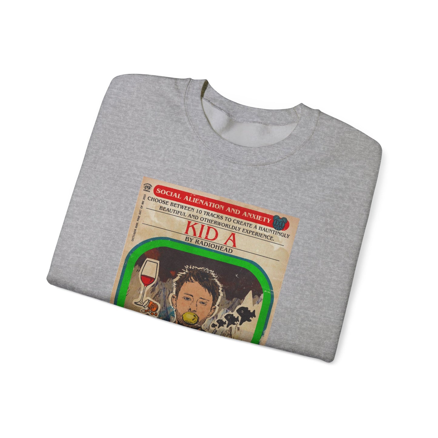 Kid A - Unisex Heavy Blend™ Crewneck Sweatshirt