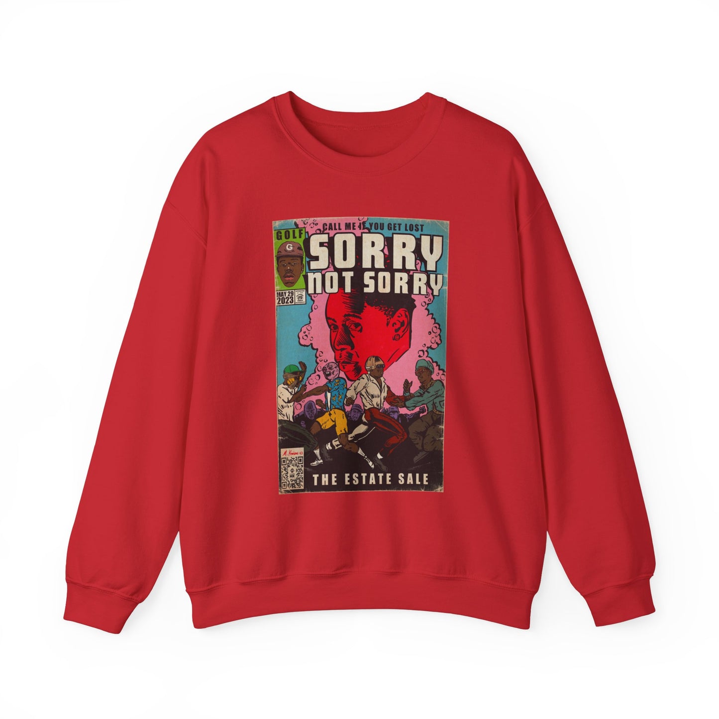 Tyler - Sorry Not Sorry - Unisex Heavy Blend™ Crewneck Sweatshirt