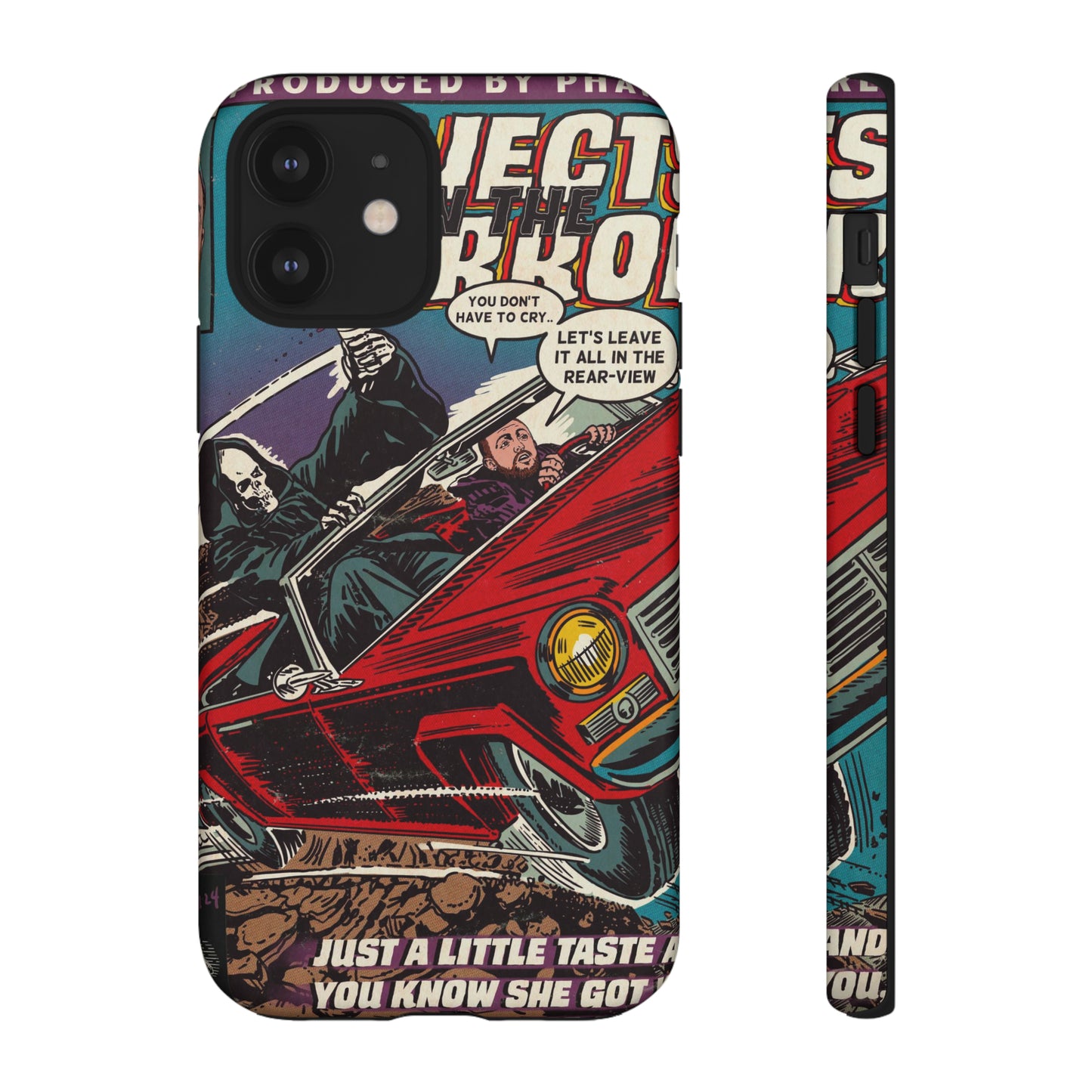 Objects in the Mirror - Tough Phone Cases