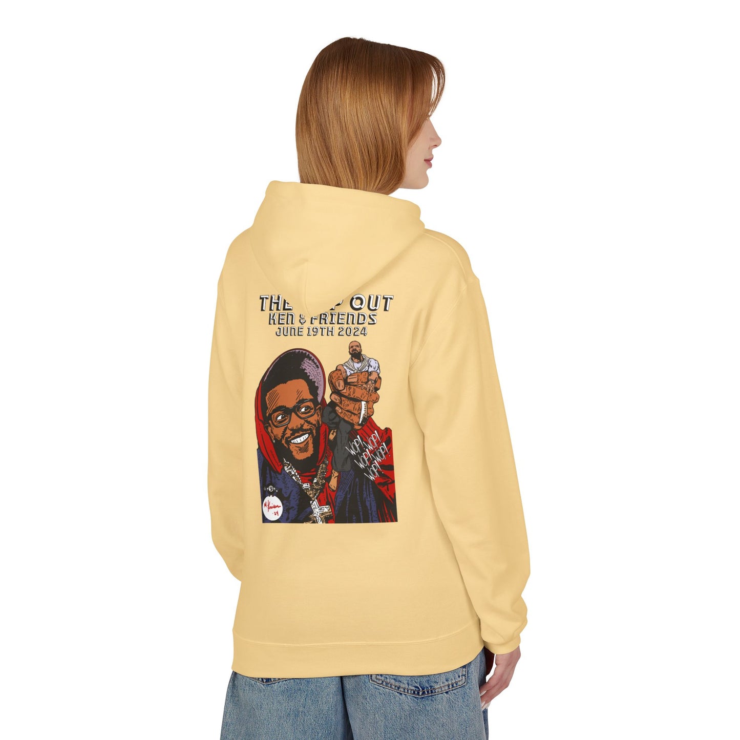 Kendrick Lamar - The Pop Out - Unisex Midweight Softstyle Fleece Hoodie