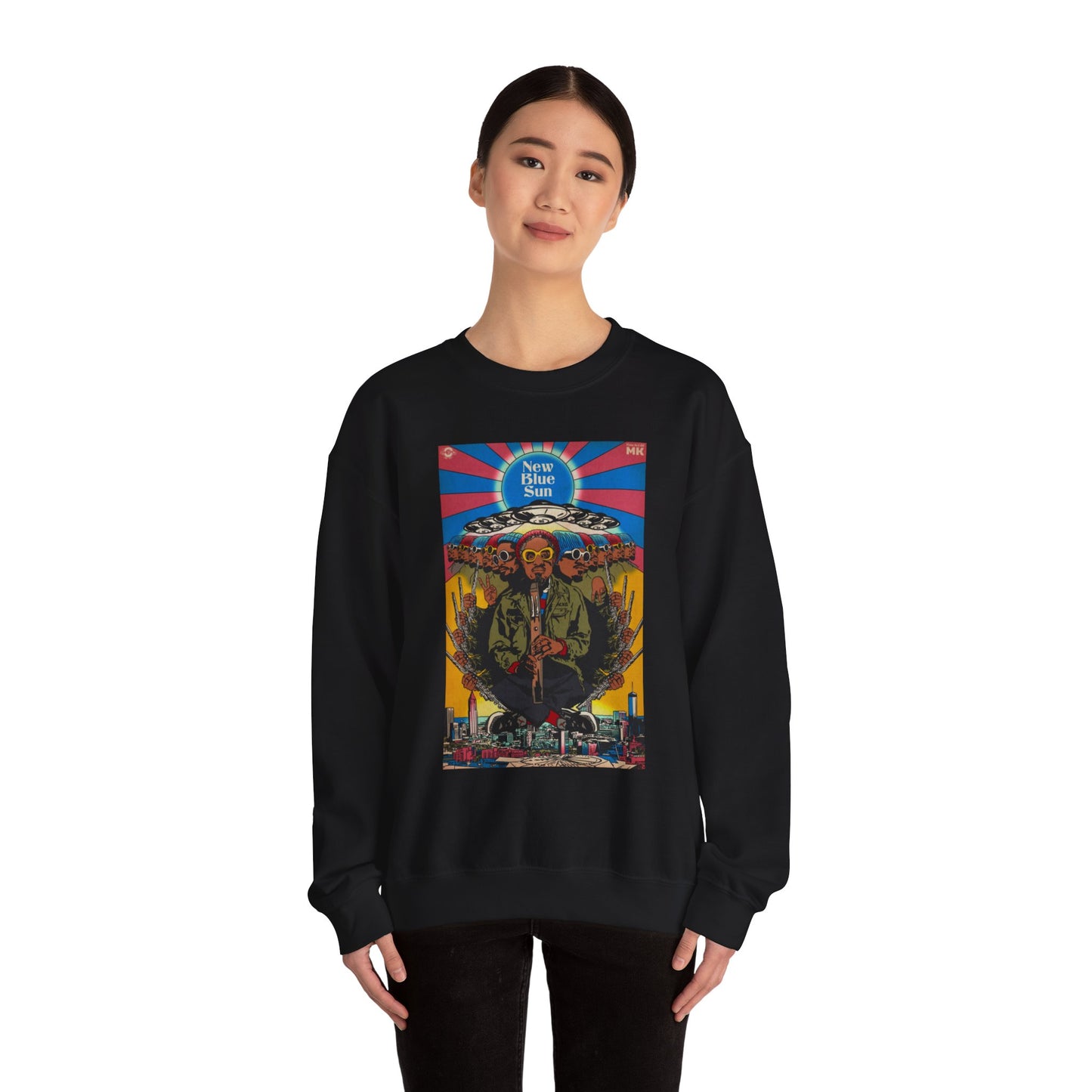 Andre 3000 - New Blue Sun - Unisex Heavy Blend™ Crewneck Sweatshirt