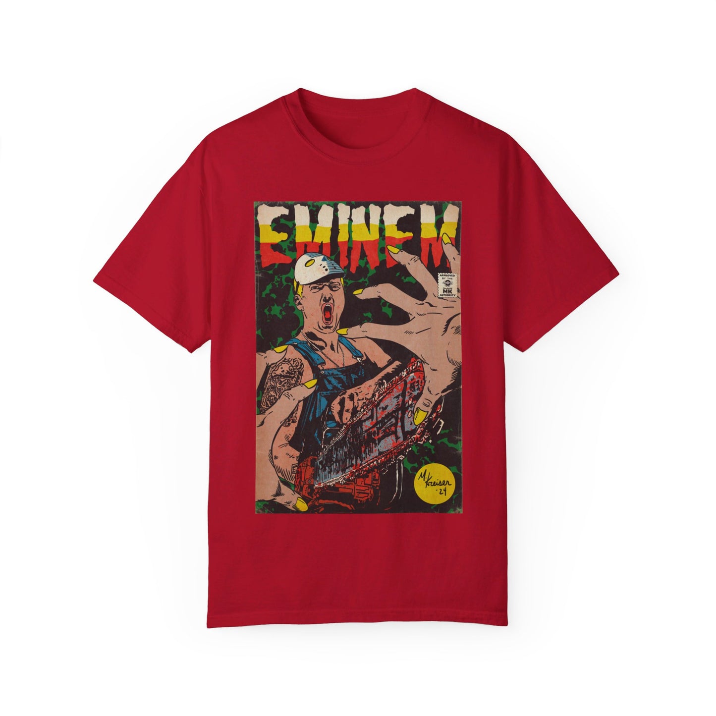 Em - Comic Book Art - Unisex Comfort Colors T-shirt