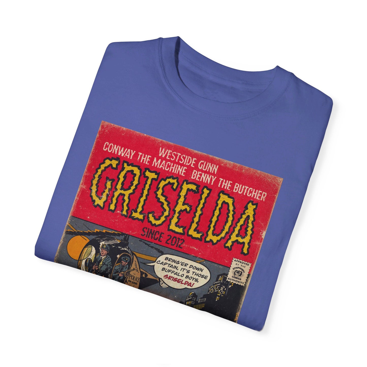 Griselda - Comic Book Art - Unisex Garment-Dyed T-shirt