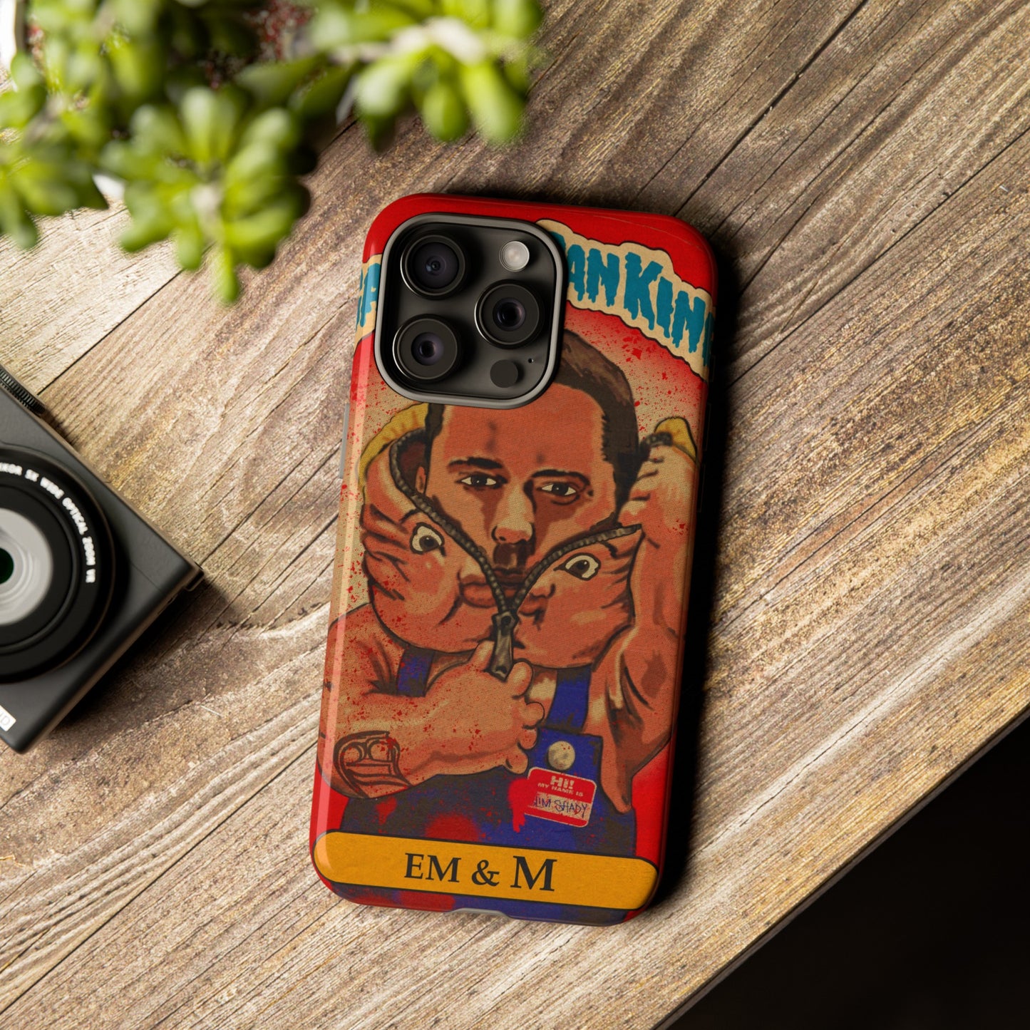 Em & M - Garbage Can Kings - Eminem - Tough Phone Cases