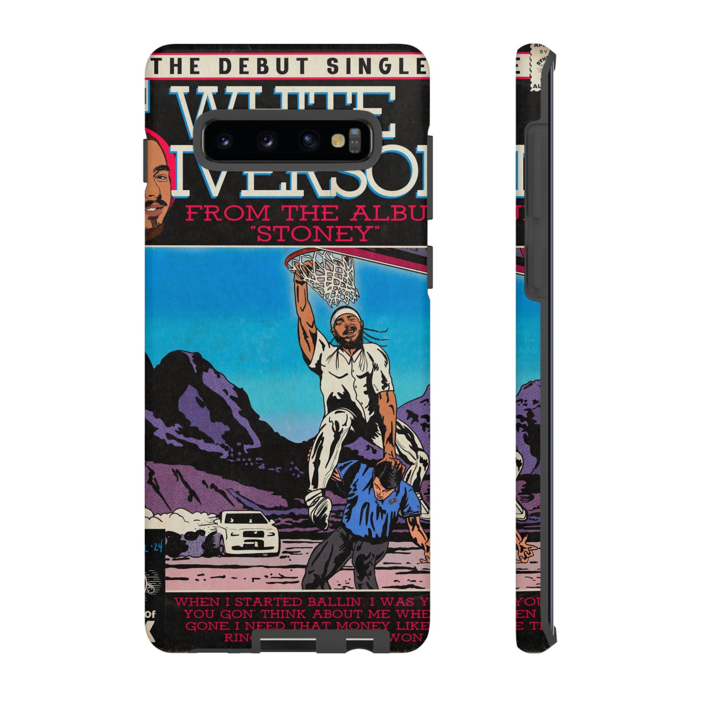 Post Malone - White Iverson - Tough Phone Cases