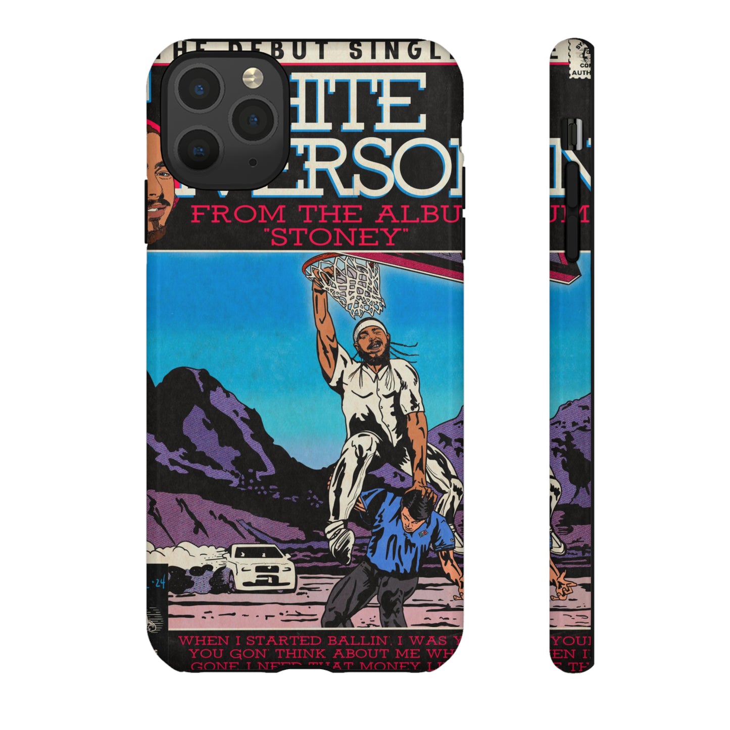 Post Malone - White Iverson - Tough Phone Cases