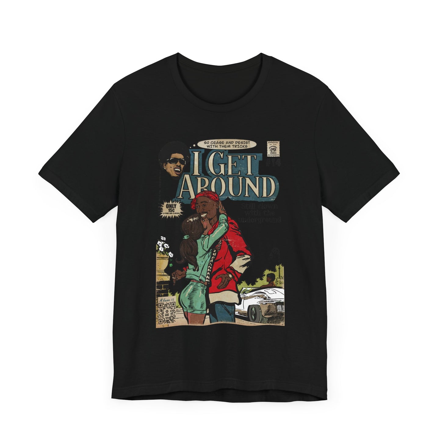 Get Around - Unisex Jersey Short Sleeve Tee