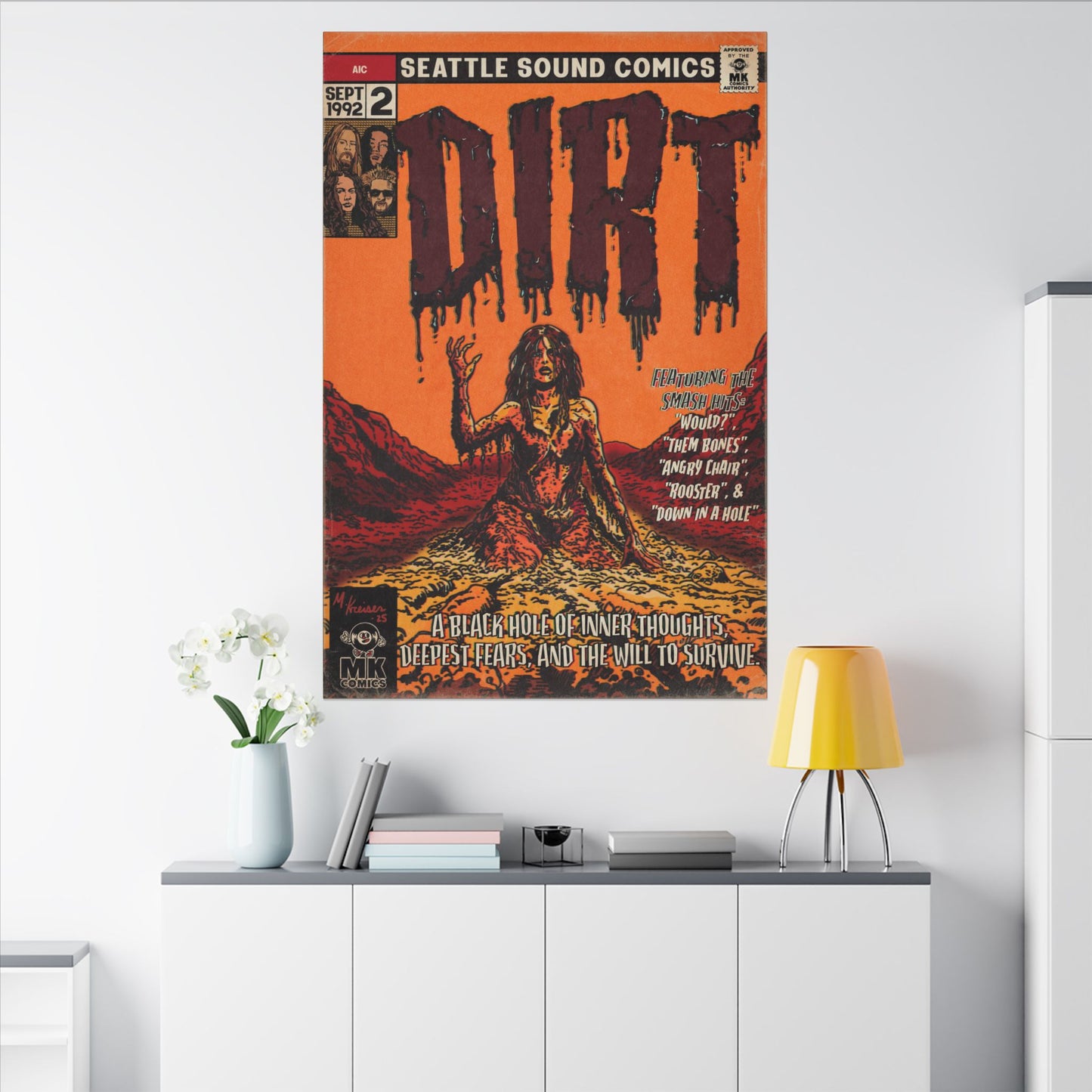 Dirt - Matte Canvas, Stretched, 0.75" (Multi-Size)