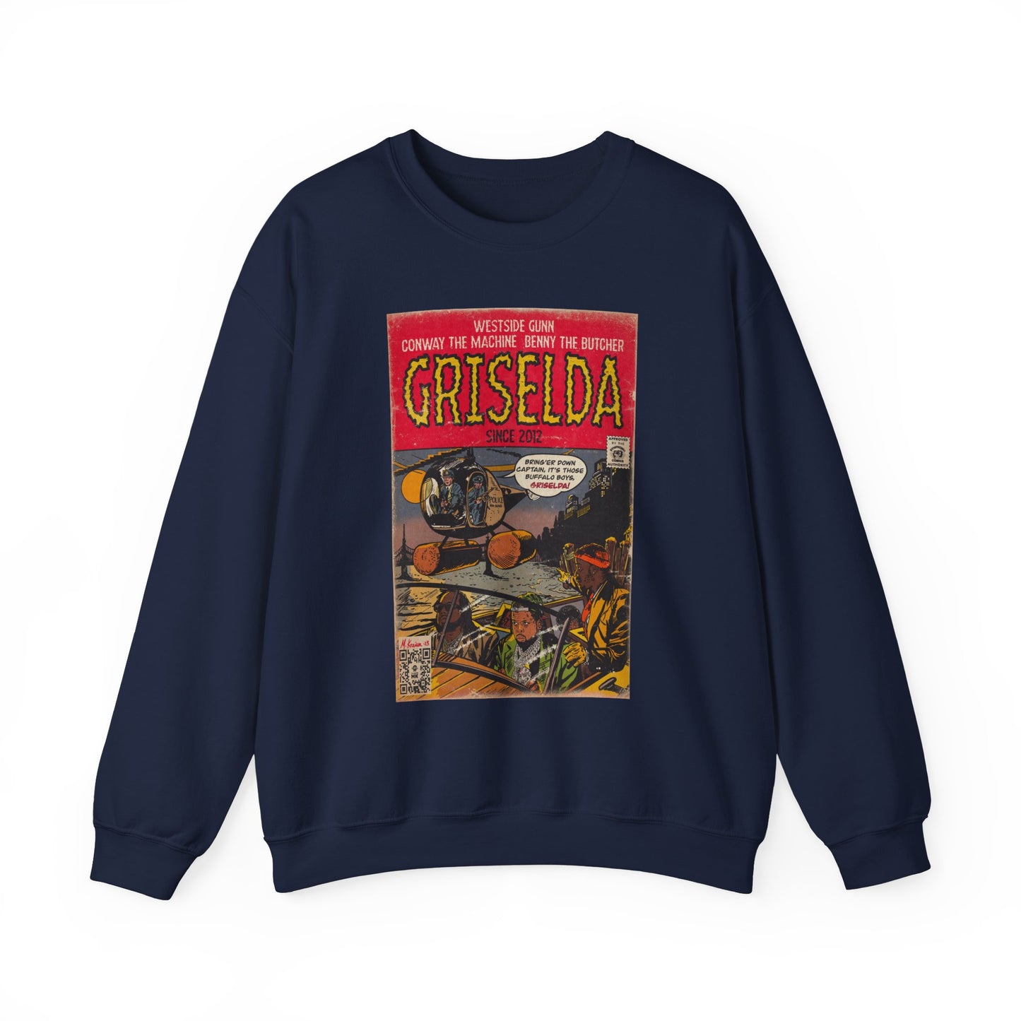 Griselda - Comic Book Art - Unisex Heavy Blend™ Crewneck Sweatshirt