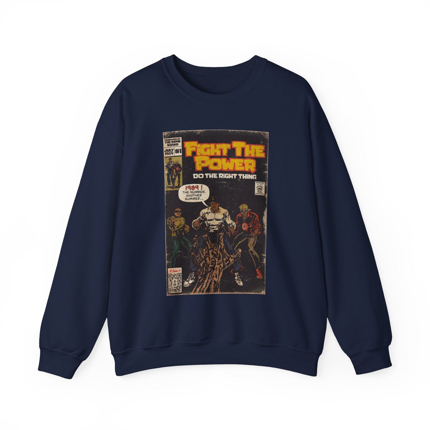 Public Enemy - Fight The Power - Unisex Heavy Blend™ Crewneck Sweatshirt