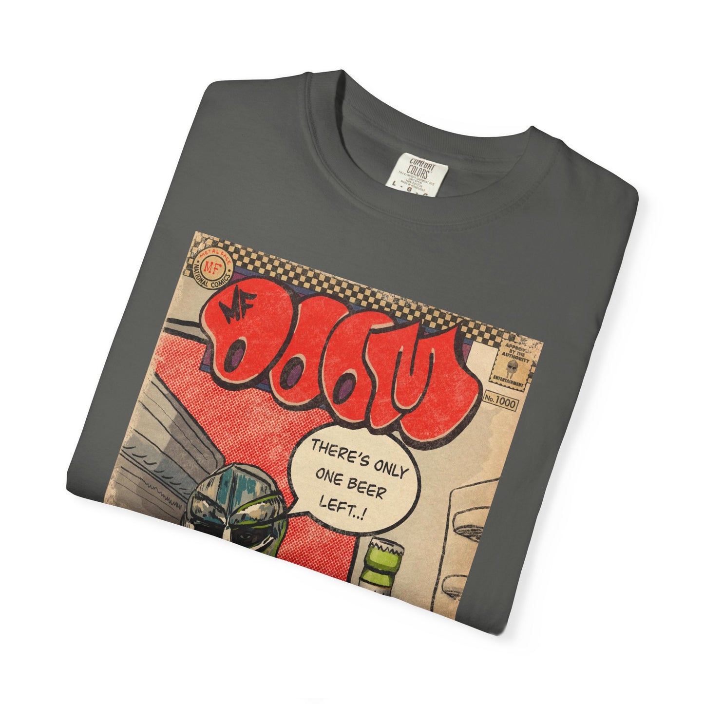 MF DOOM - One Beer - Unisex Comfort Colors T-shirt
