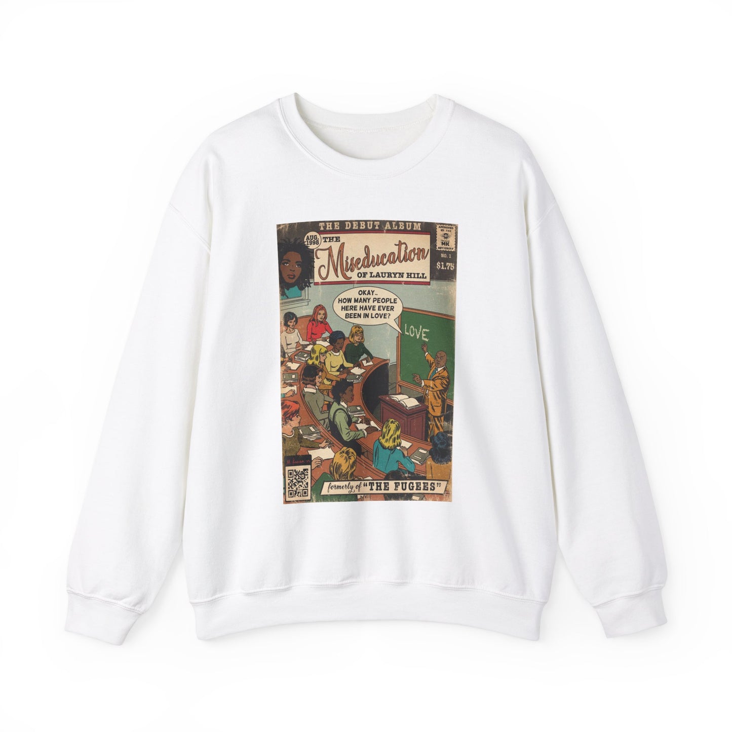 The Miseducation Of… Unisex Heavy Blend™ Crewneck Sweatshirt