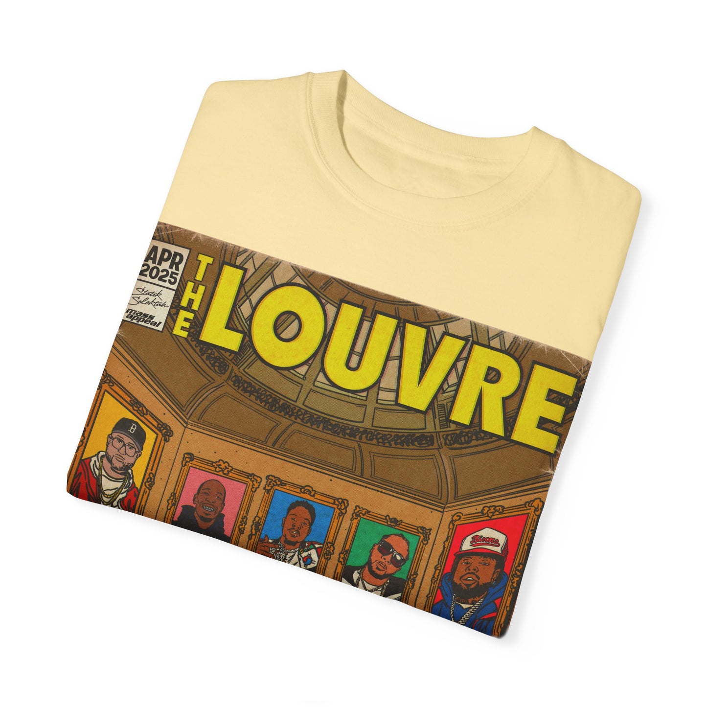 The Louvre - Statik Selektah & MK Collab - Unisex Comfort Colors T-shirt