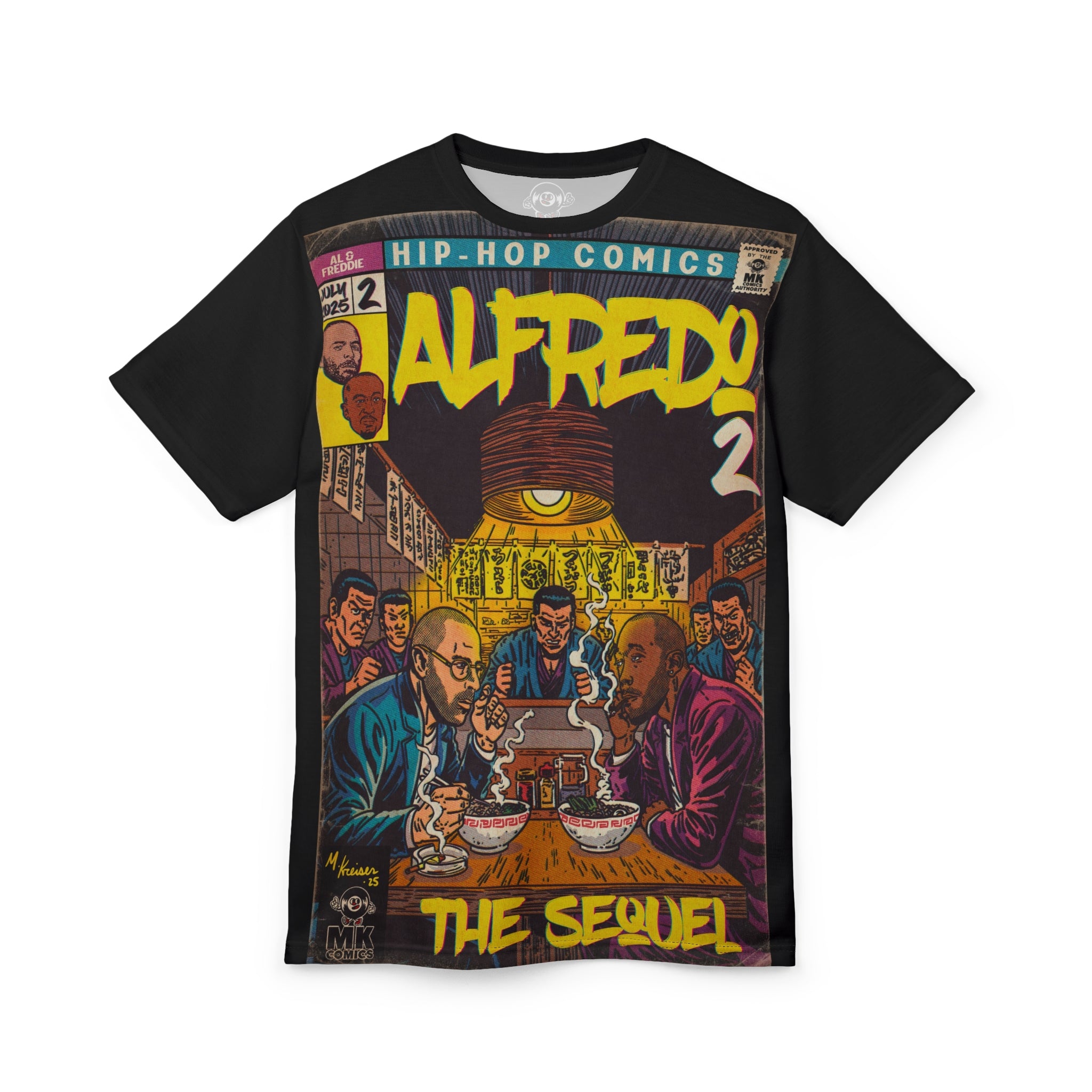 Alfredo 2 - Unisex Cut & Sew Tee (AOP)