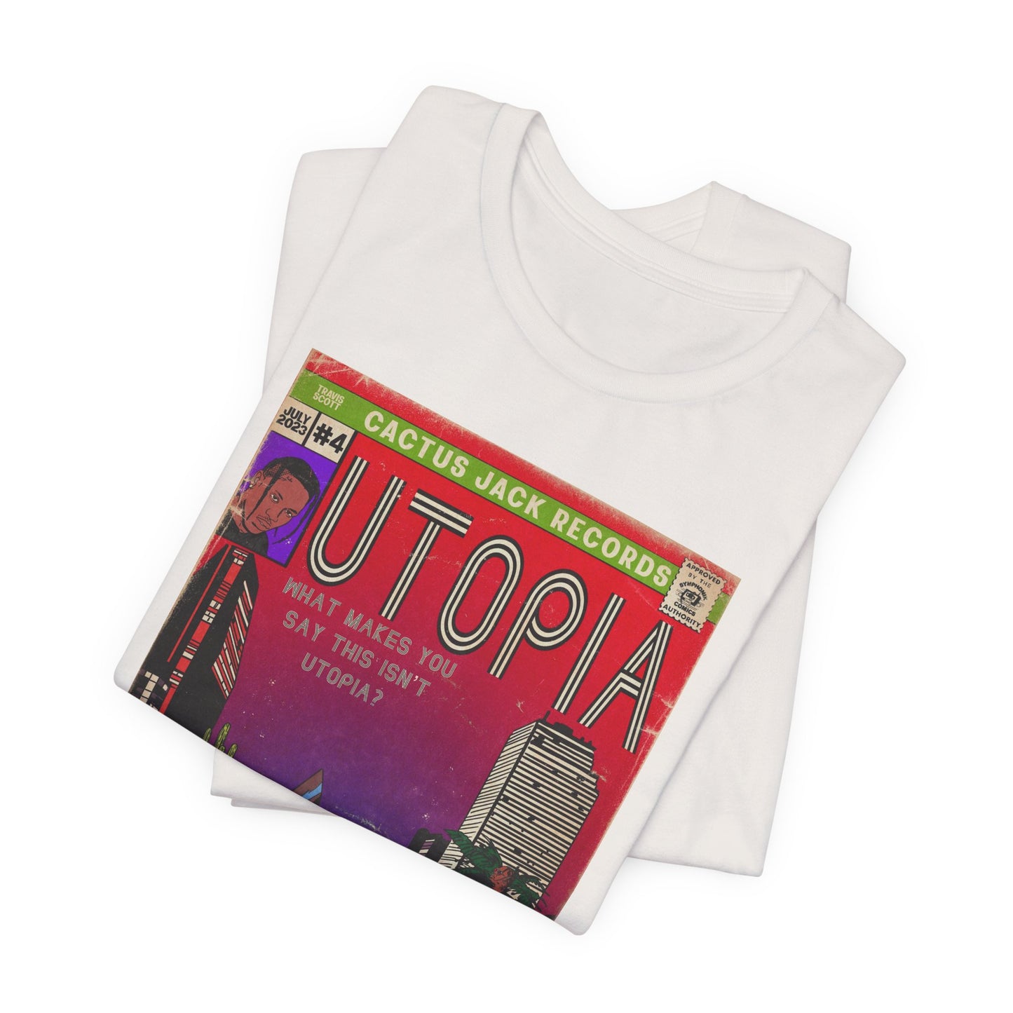 Travis Scott - Utopia - Unisex Jersey Short Sleeve Tee