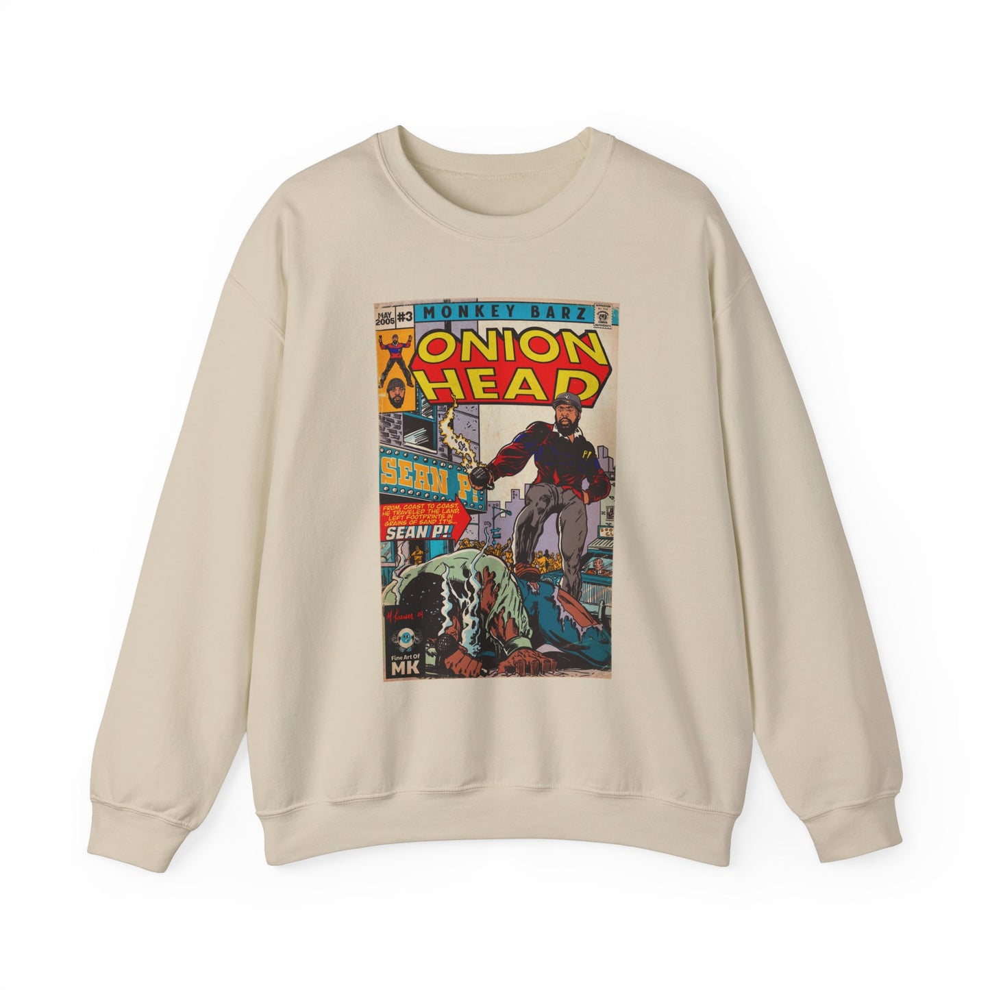 Sean Price - Onion Head - Unisex Heavy Blend™ Crewneck Sweatshirt