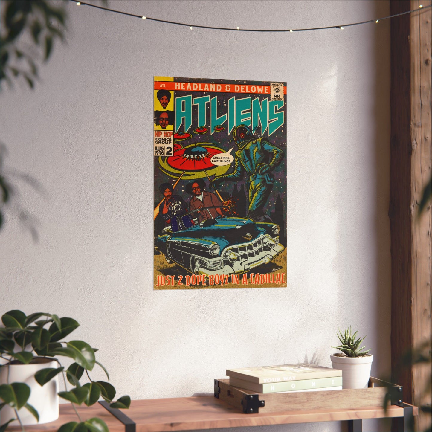 ATLiens - 2 Dope Boyz - Vertical Matte Poster