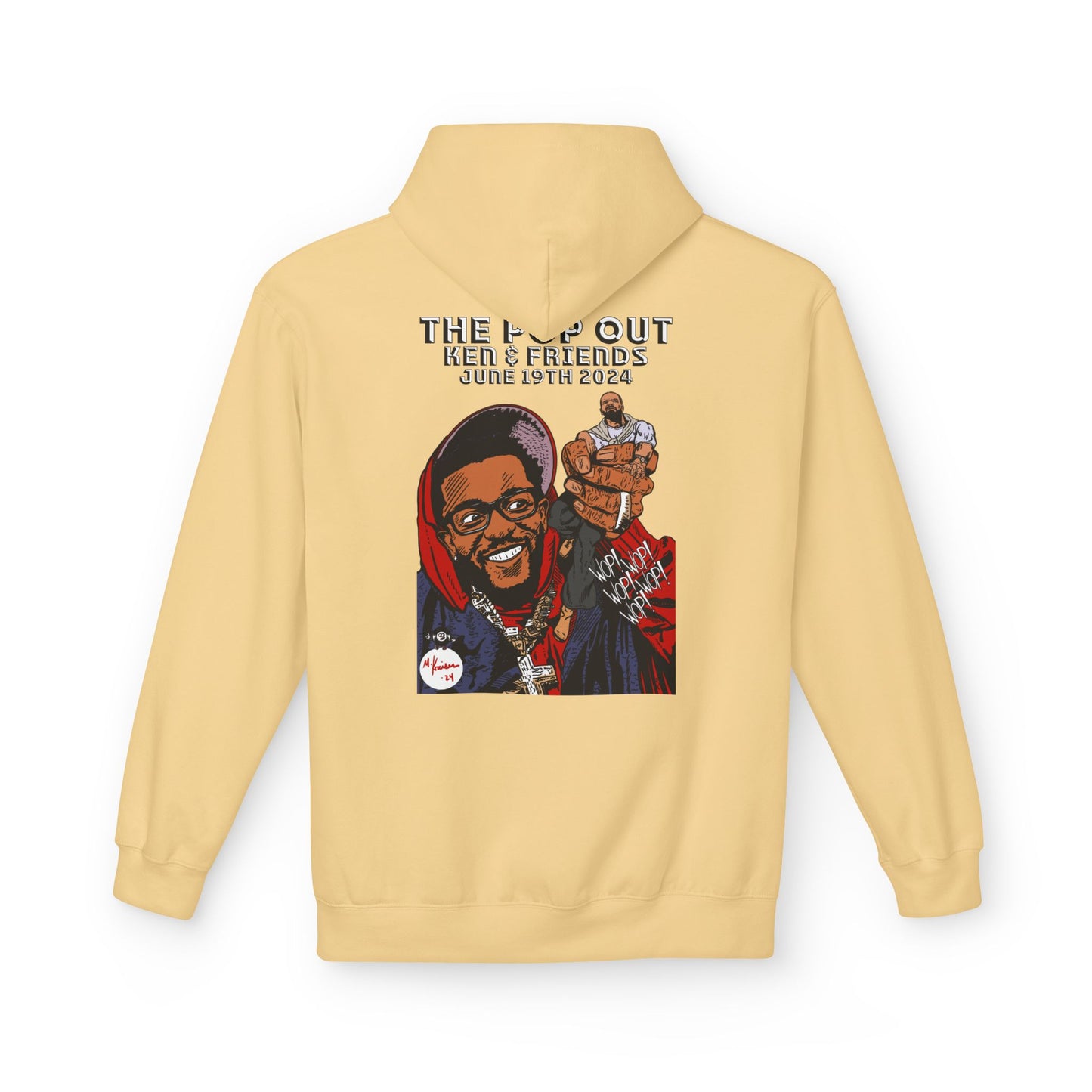 Kendrick Lamar - The Pop Out - Unisex Midweight Softstyle Fleece Hoodie