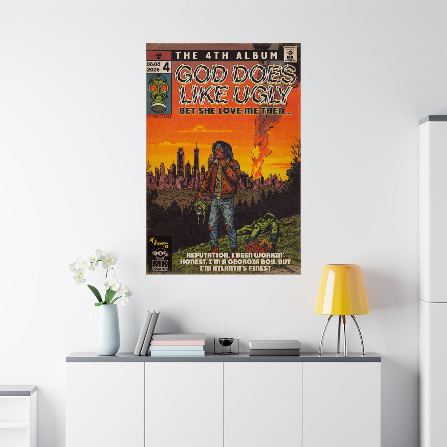 God Does Like Ugly - Matte Vertical Posters