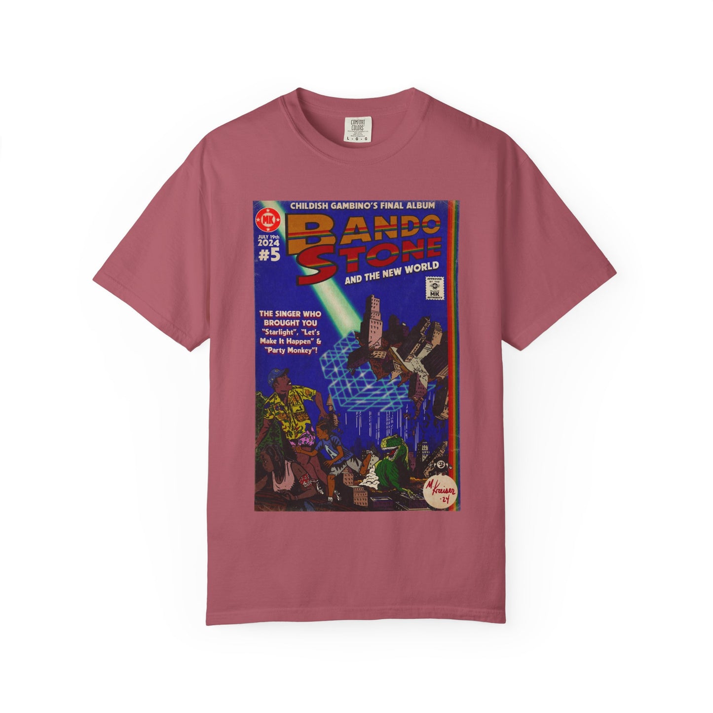 Childish Gambino- Bando Stone - Unisex Comfort Colors T-shirt