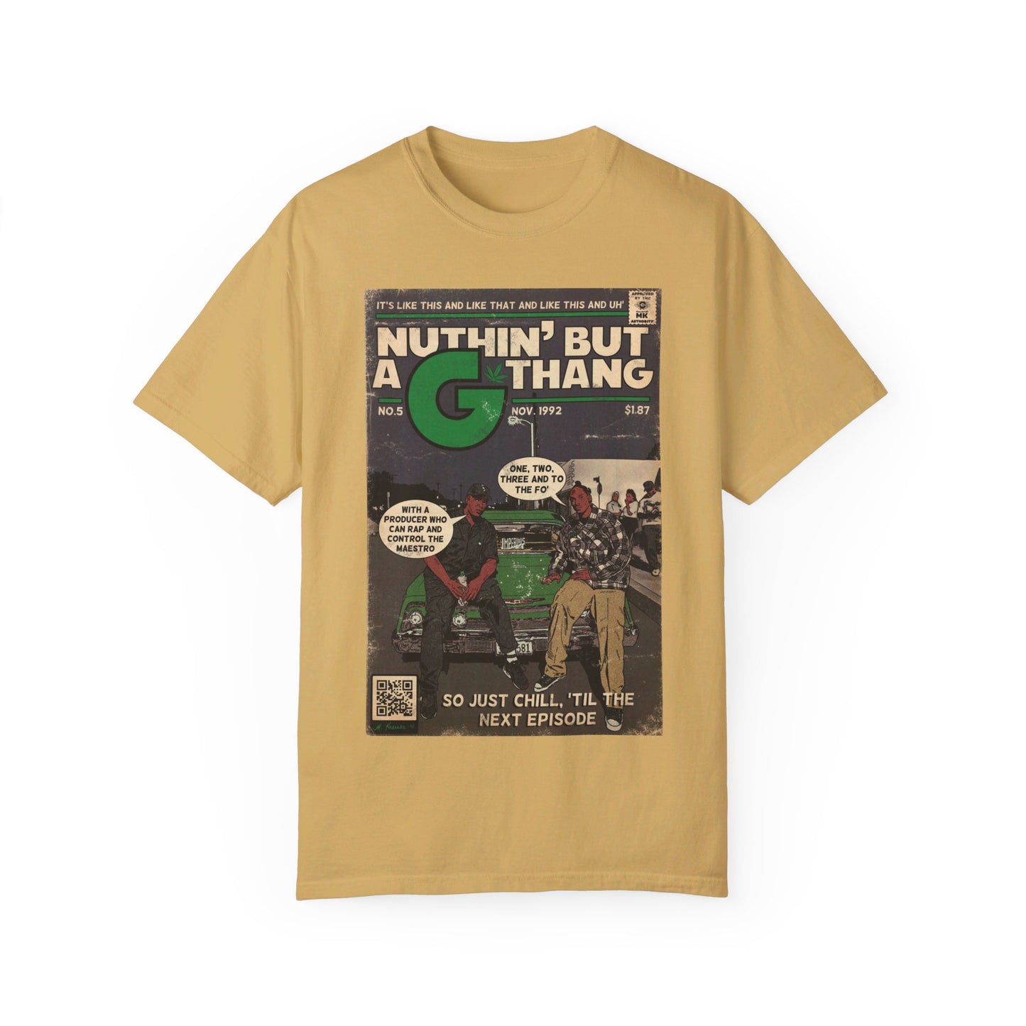 Dr. Dre & Snoop Dogg - Ain’t Nuthin But a G Thang - Unisex Comfort Colors T-shirt