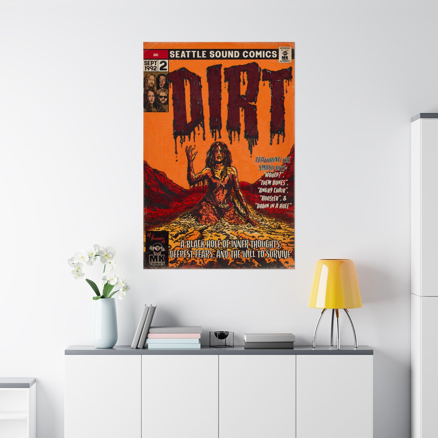 Dirt - Matte Vertical Posters