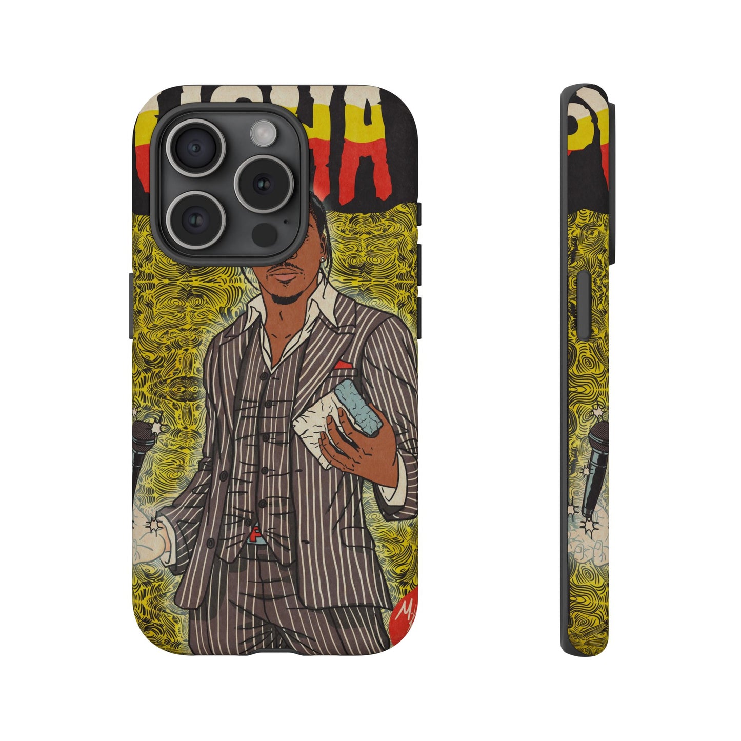 Pusha T - Comic Book Art - Tough Phone Cases