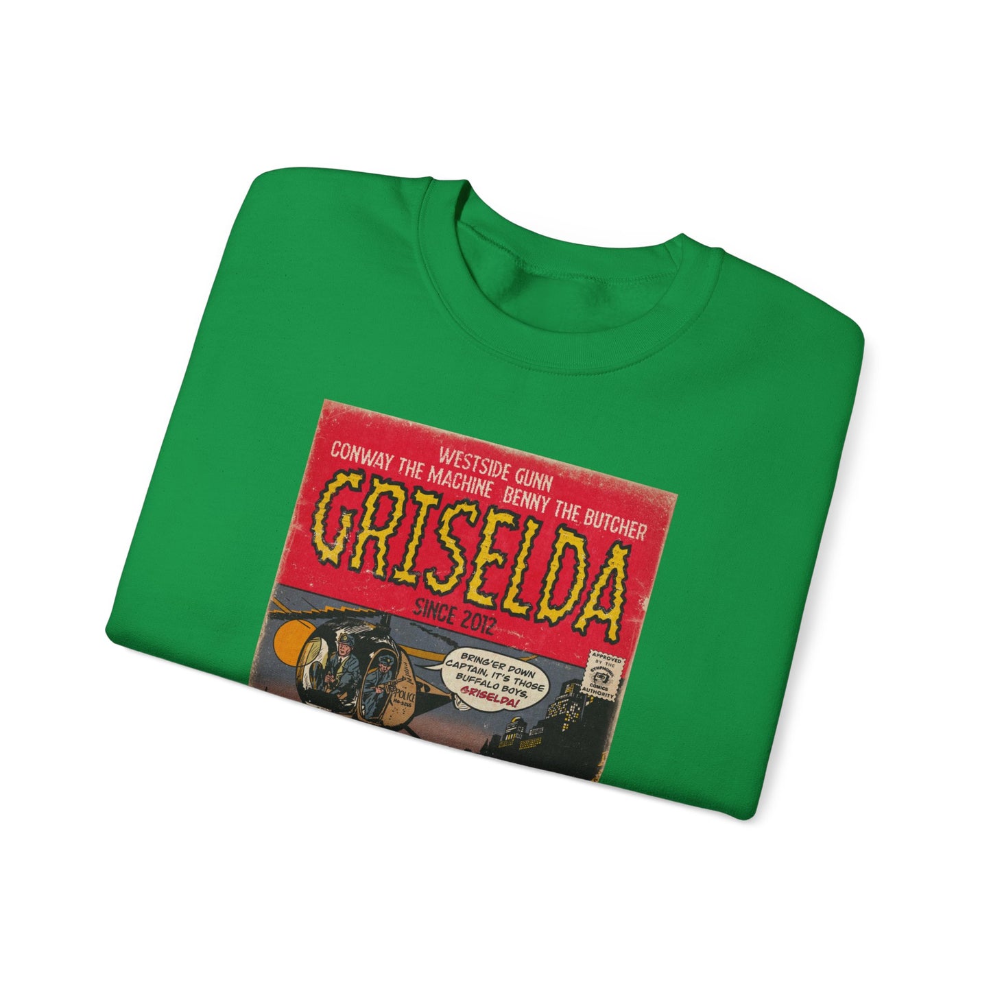 Griselda - Comic Book Art - Unisex Heavy Blend™ Crewneck Sweatshirt