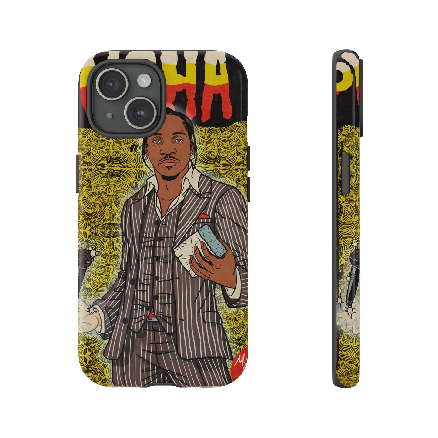 Pusha T - Comic Book Art - Tough Phone Cases