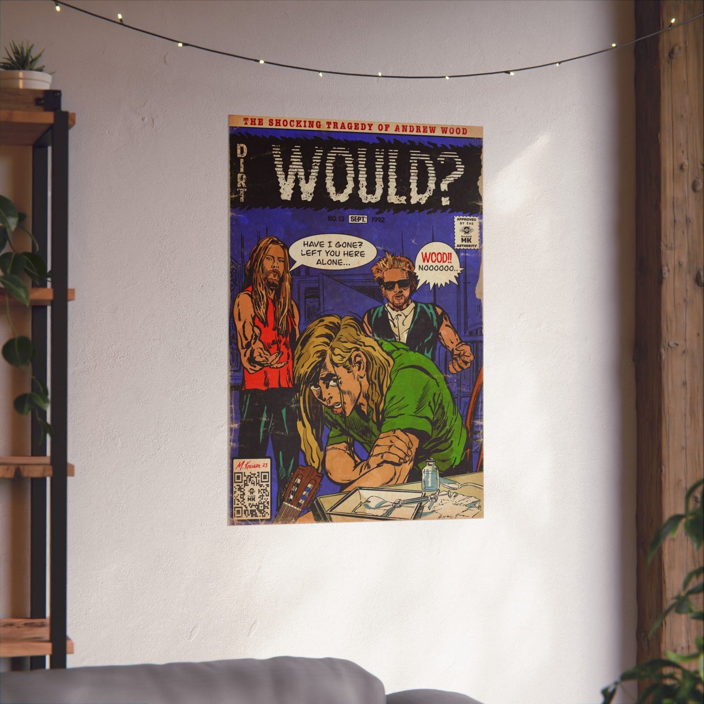 Alice In Chains - Would? - Vertical Matte Poster