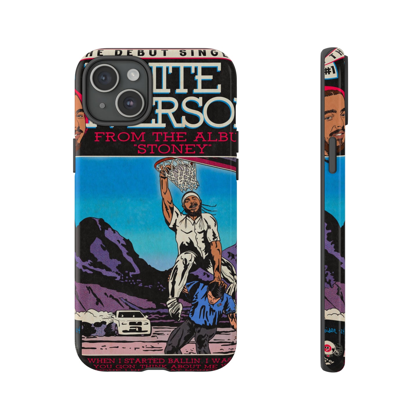 Post Malone - White Iverson - Tough Phone Cases