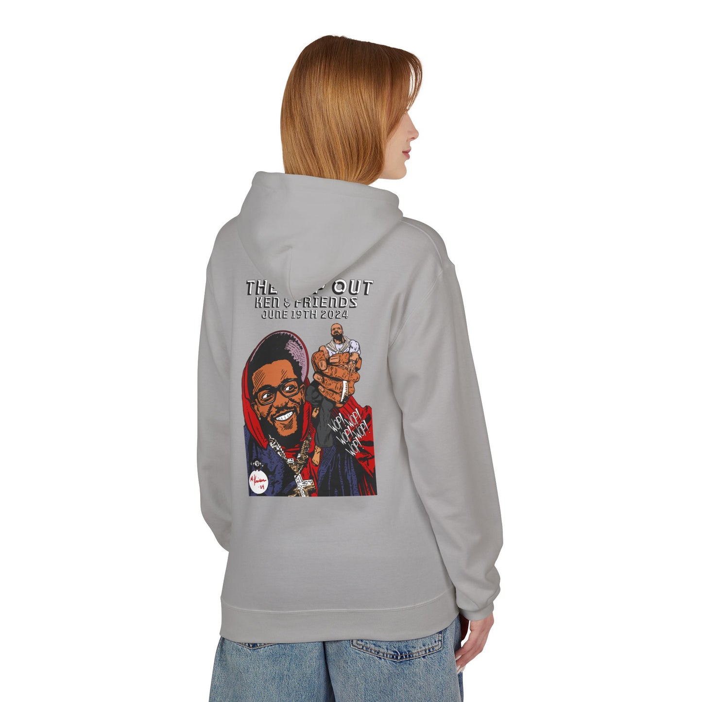 Kendrick Lamar - The Pop Out - Unisex Midweight Softstyle Fleece Hoodie