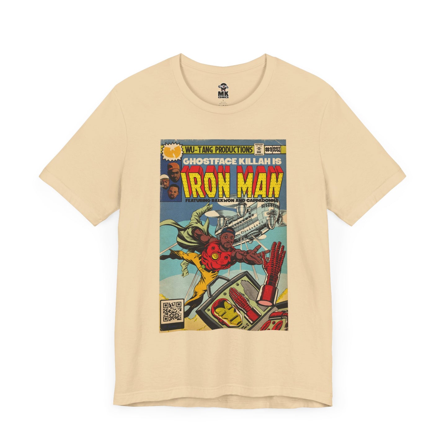 Ghostface - Iron Man - Unisex Jersey Short Sleeve Tee