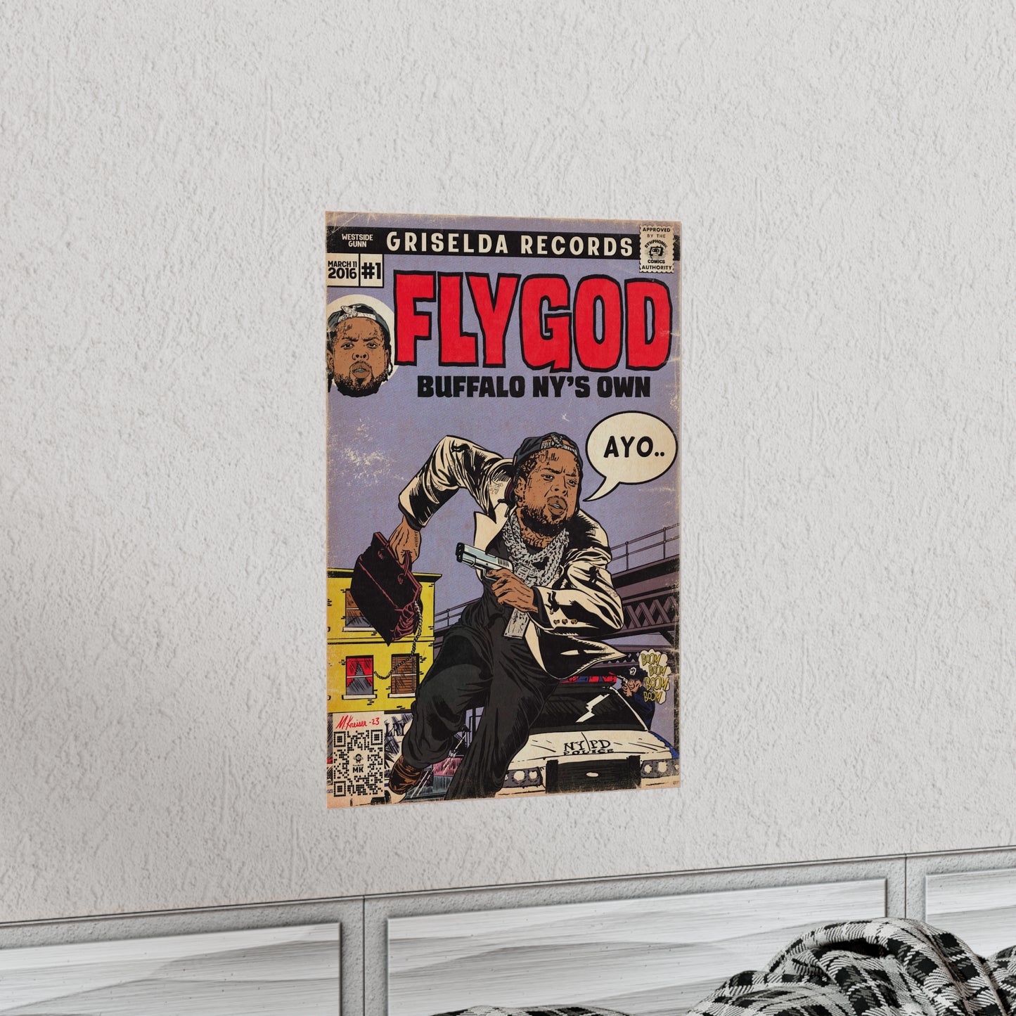 Westside Gunn - Flygod - Premium Matte Vertical Poster