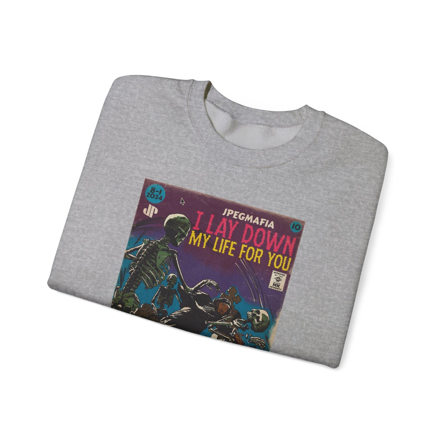 Jpegmafia - I Lay Down My Life For You - Unisex Heavy Blend™ Crewneck Sweatshirt