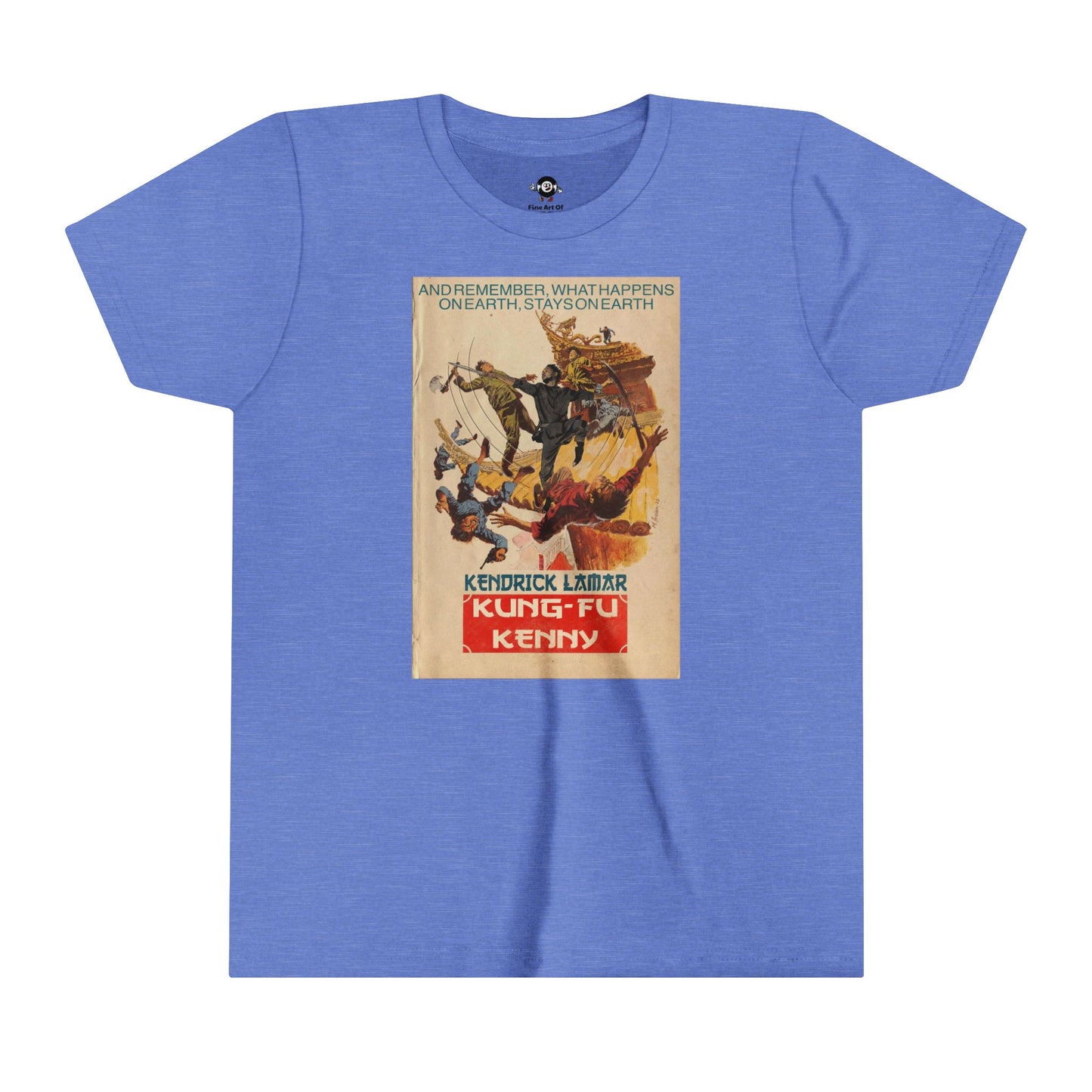 KIDS - Kendrick Lamar- Kung Fu Kenny - Youth Short Sleeve Tee